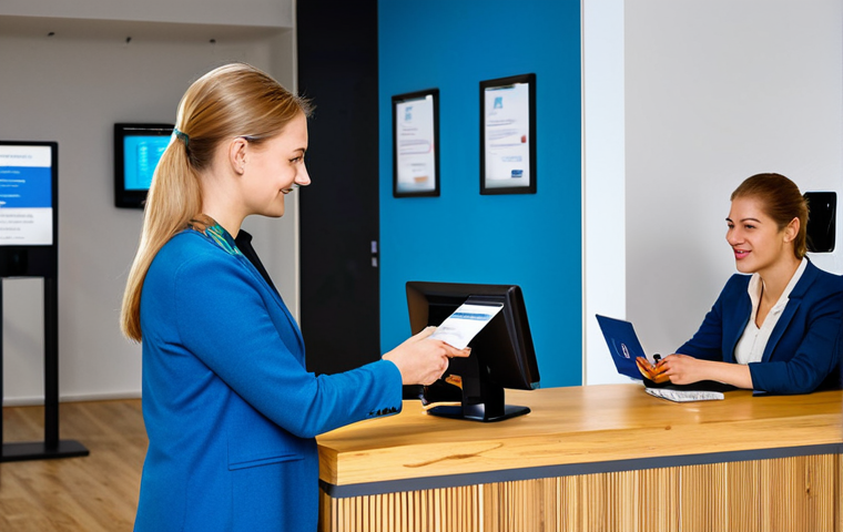 코워킹 스페이스의 안전 관리 방안 - Access Control & Security Awareness**

"A modern Coworking space reception area in Berlin, Germany. ...