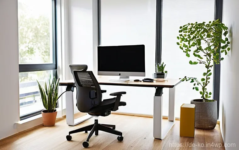 코워킹 스페이스에서의 효율적인 시간 관리 - **Prompt 1: Focused Deep Work in a Dynamic Coworking Space**
    "A professional, determined young w...